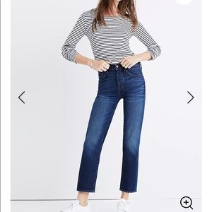 Madewell Cruiser Straight Jeans